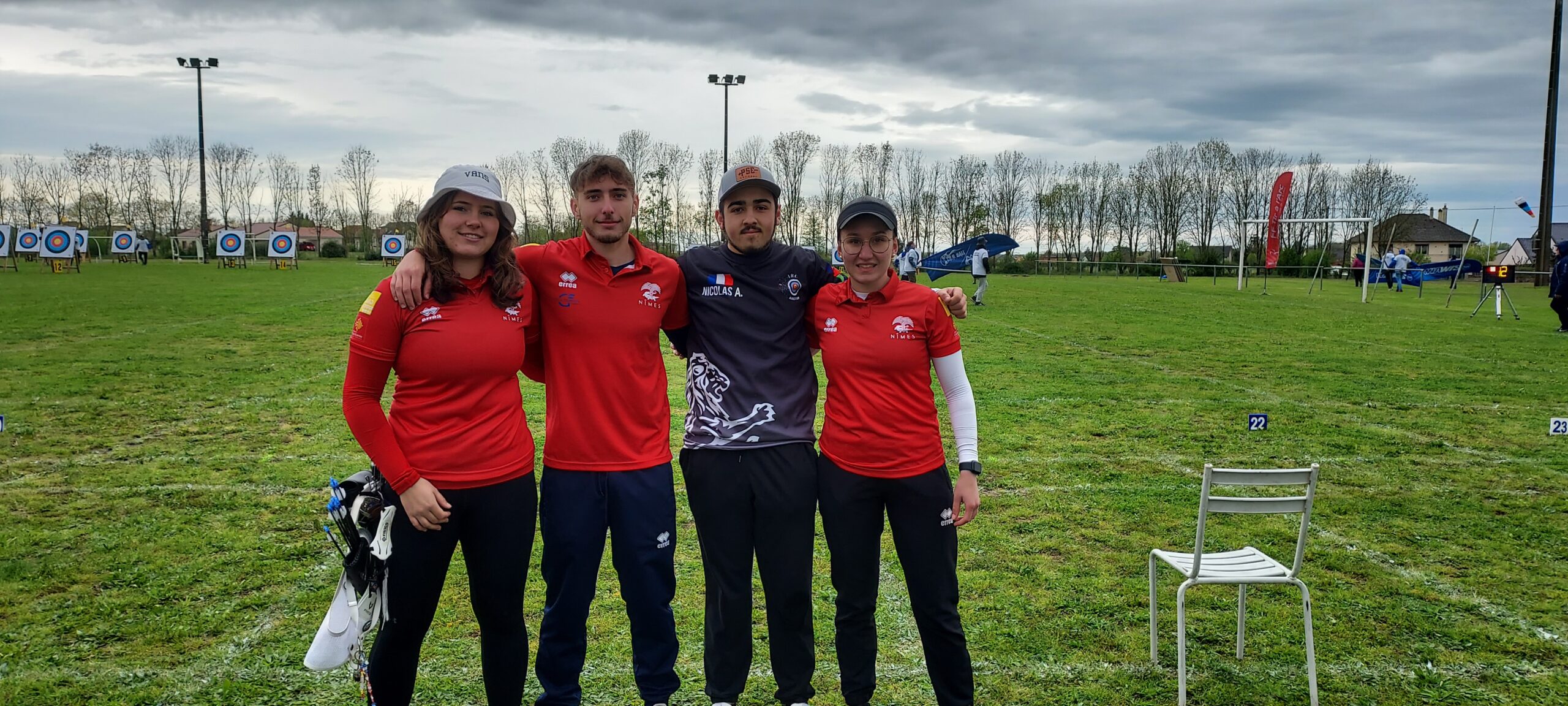 Maia, Iban, Adrien et Victoria