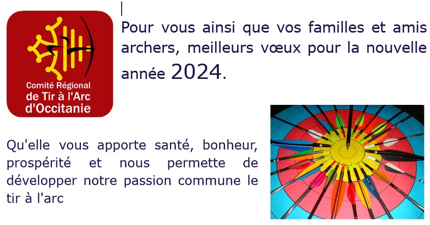 Bonne année 2024 – Arc Occitanie